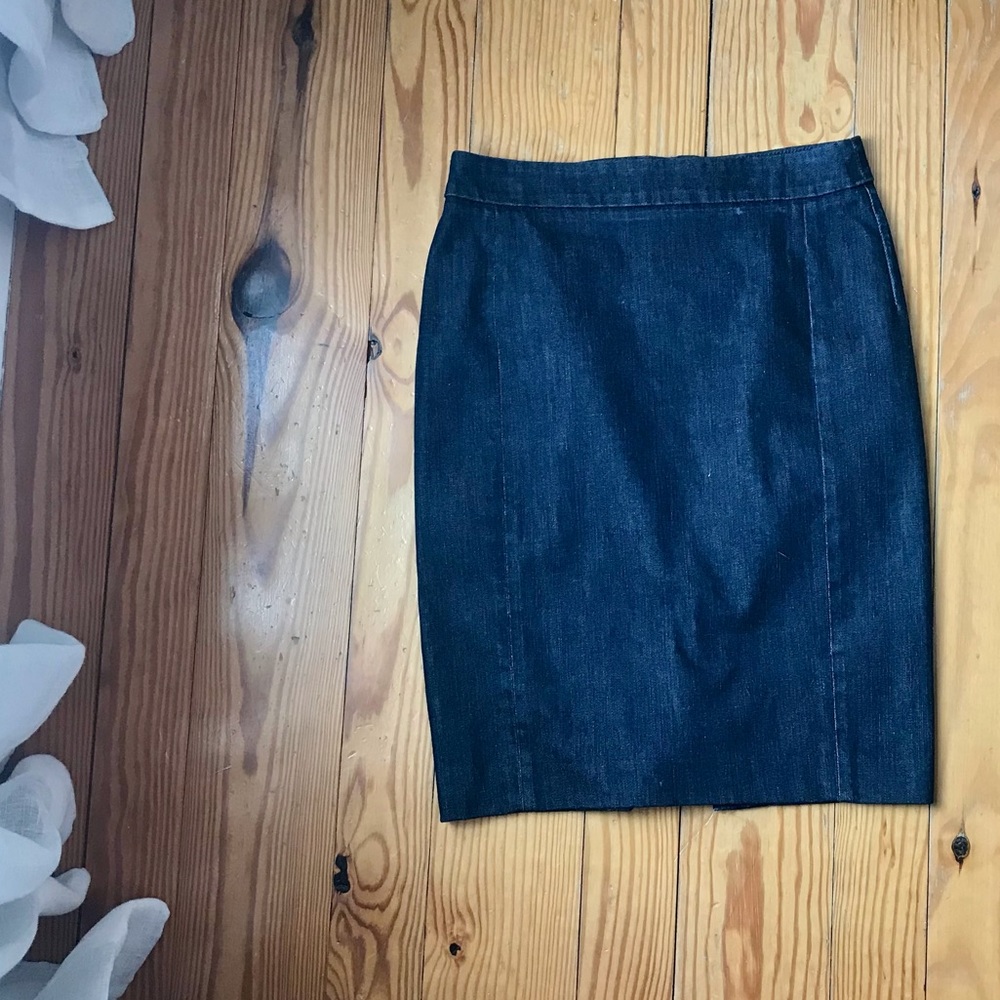 J Crew Denim Skirt